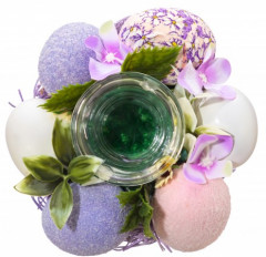 Подсвечник пасхальный «Фиолетовое наслаждение» - Фото 5