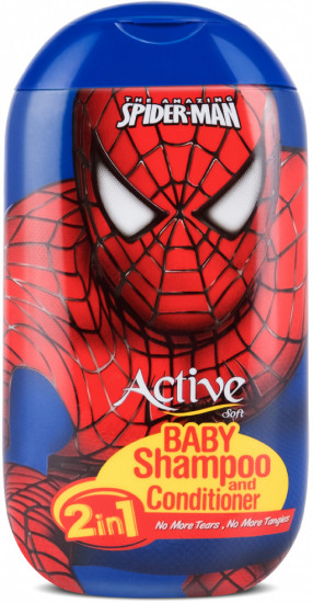 Шампунь-кондиционер детский 2 в 1 «Spiderman»