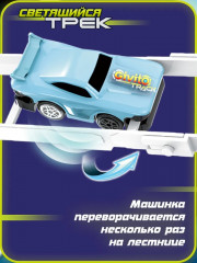 Набор игровой автотрек с машинкой-перевертышем - Фото 8