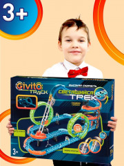 Набор игровой автотрек с машинкой-перевертышем - Фото 10
