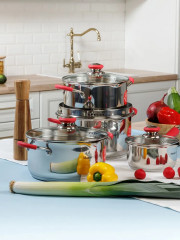 Набор кастрюль с крышками «Rosse» - Фото 6