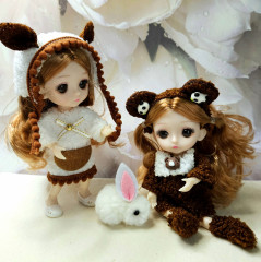 Набор шарнирных кукол «Animals» - Фото 1