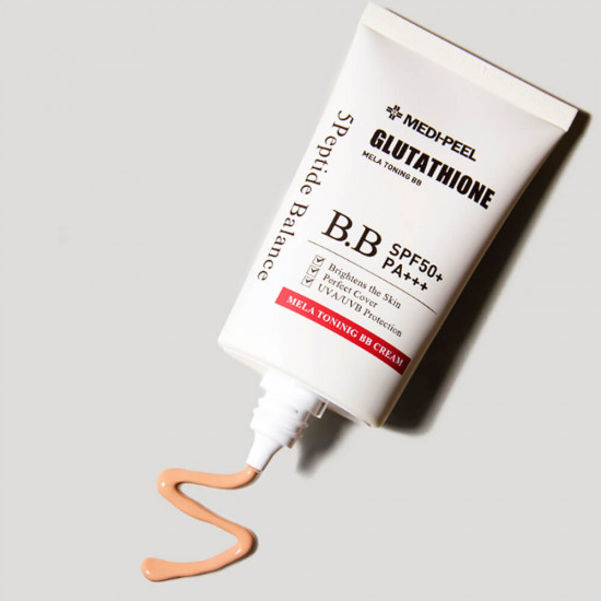 BB-крем с глутатионом «Bio-Intense Glutathione Mela Toning BB Cream SPF50+ PA++++»
