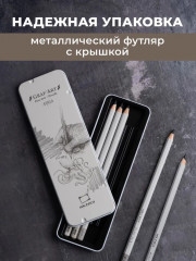 Набор карандашей акварельных графитных - Фото 9