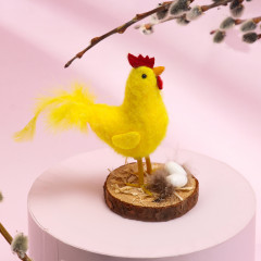 Декор на пасху «Петушок и гнездо» - Фото 1