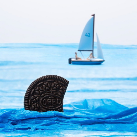 Печенье шоколадное Oreo «Double Crema»