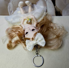 Кукла-брелок «Солнышко с мишкой» - Фото 2