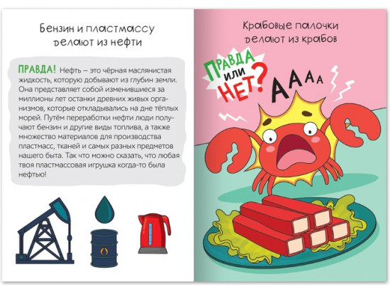 Книга «Правда или нет? Что из чего»