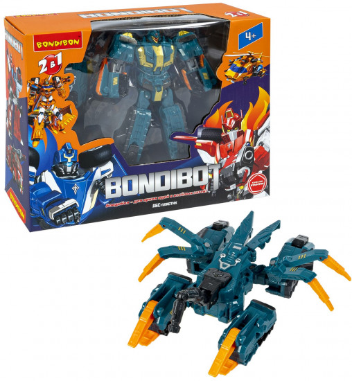 Трансформер «Bondibot 3в1. Робот-танк»
