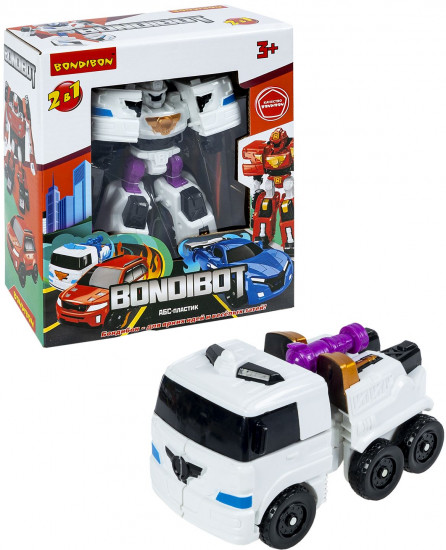 Трансформер «Bondibot 2в1. Робот-машина»