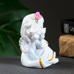 Фигура «Малышка-ангел с цветами в волосах» - Фото 1