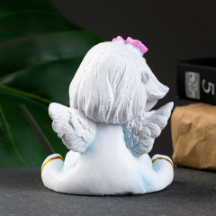 Фигура «Малышка-ангел с цветами в волосах» - Фото 2