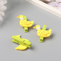 Декор для творчества «Уточка с цветочком» - Фото 2