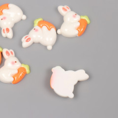 Декор для творчества «Кролик с морковкой» - Фото 1