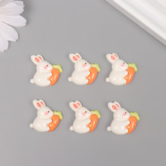 Декор для творчества «Кролик с морковкой» - Фото 2