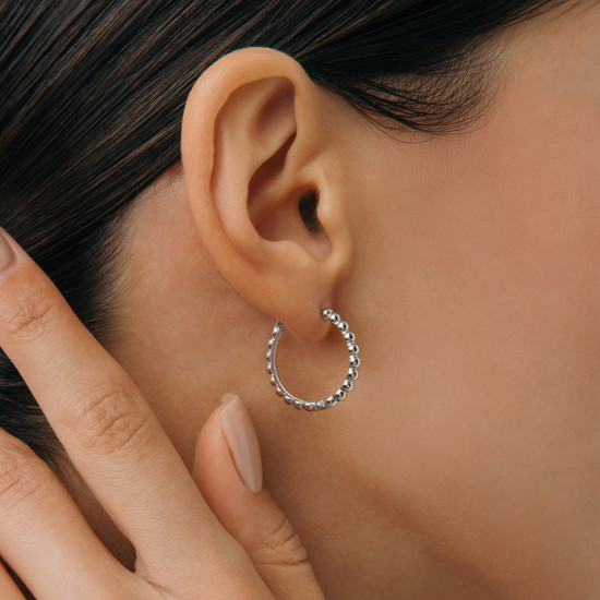 Серьги из серебра