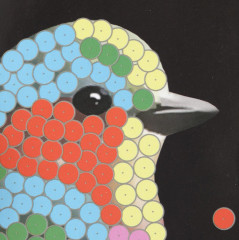 Картина из пайеток «Птичка» - Фото 4