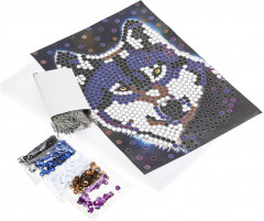 Картина из пайеток «Волк» - Фото 1