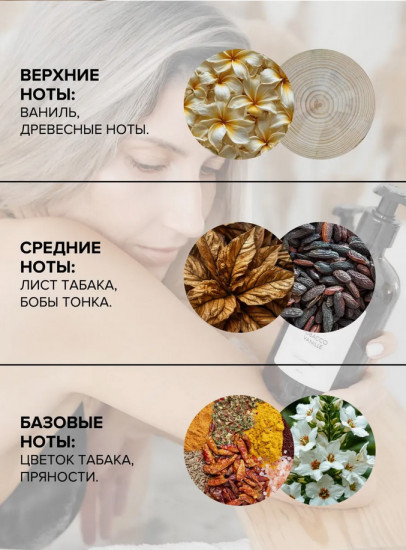 Гель для душа «Tobacco Vanille»