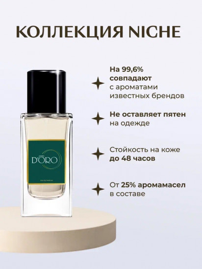 Парфюмированная вода по мотивам «Sospiro Accento»