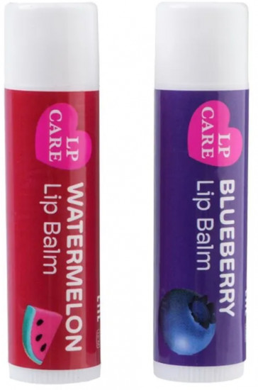 Набор бальзамов для губ «Watermelon & Blueberry. Арбуз & Голубика»