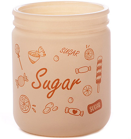 Банка с крышкой для сыпучих продуктов «Sugar»