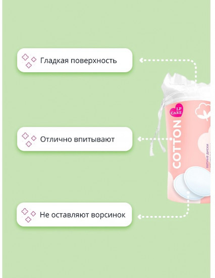 Диски ватные двусторонние