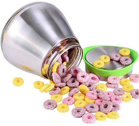 Банка с крышкой для сыпучих продуктов