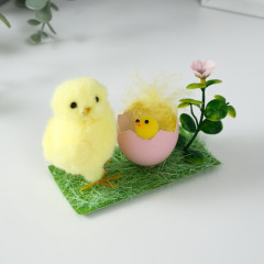 Фигурка «Курочка с цыплёнком» - Фото 4