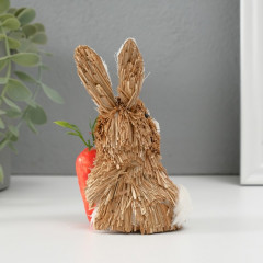 Фигурка «Милый зайка с морковкой» - Фото 3
