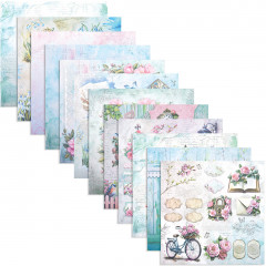 Набор бумаги для скрапбукинга двусторонней «Весна» - Фото 3