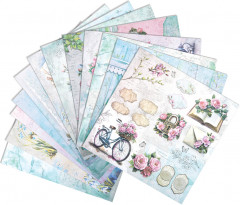 Набор бумаги для скрапбукинга двусторонней «Весна» - Фото 7