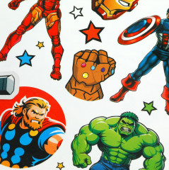 Татуировки переводные «Герои» - Фото 3