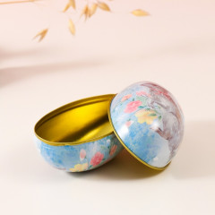 Шкатулка-яйцо «Пасхальный зайка с бантом в цветах» - Фото 3