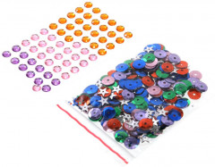 Аппликация из пайеток и страз «Совушка» - Фото 4