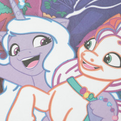 Аппликация из песка с глиттером «Мой маленький пони» - Фото 5