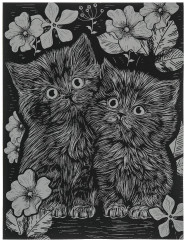 Гравюра «Котики» - Фото 2
