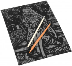 Гравюра «Геншин» - Фото 1