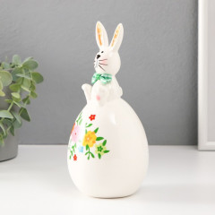 Сувенир «Зайка на цветочном яйце» - Фото 1