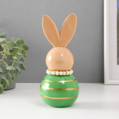 Сувенир «Зайка-неваляшка с полосками» - Фото 2