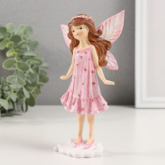Сувенир «Девочка-ангел с розовым венком в волосах» - Фото 3