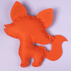 Набор для шитья игрушки из фетра «Лисичка» - Фото 9