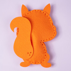 Набор для шитья игрушки из фетра «Белочка» - Фото 9