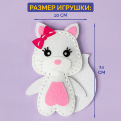 Набор для шитья из фетра «Кошечка» - Фото 5