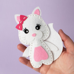 Набор для шитья из фетра «Кошечка» - Фото 6