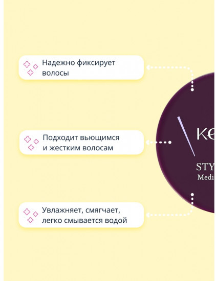Помада для укладки волос сильной фиксации «Create»