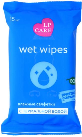 Салфетки влажные с термальной водой