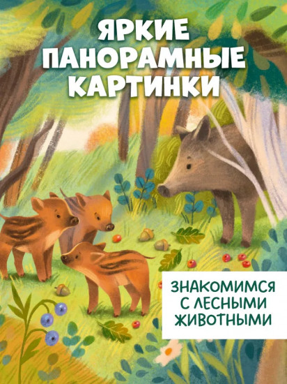Лес. Книжка с окошками