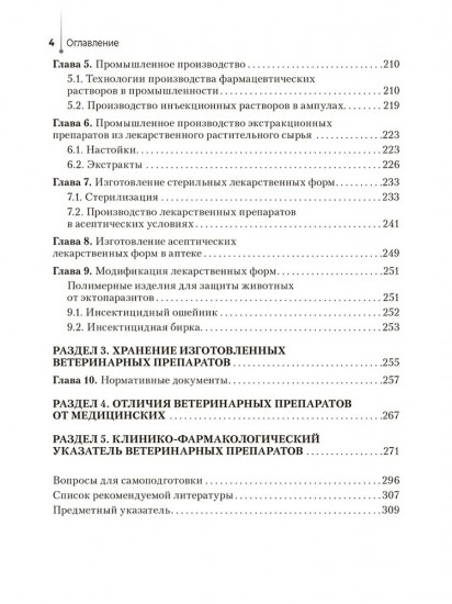 Лекарственные средства, применяемые в ветеринарии