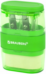 Набор точилок с ластиком «Double» - Фото 2